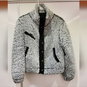 Blank NYC Puffy Warm Puffy Interior Faux Fur Exterior Jacket